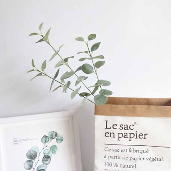 green artificial leaves large eucalyptus leaf plants wall material decorative fake plants for home shop garden party decor 68cm
green artificial leaves large eucalyptus leaf plants wall material decorative fake plants for home shop garden party decor 68cm