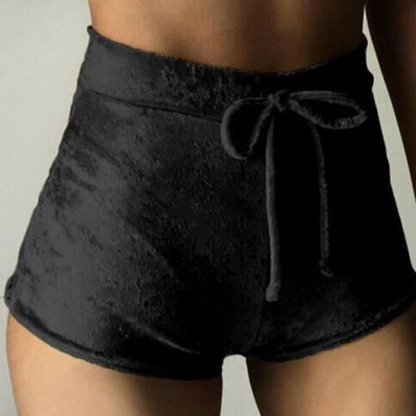 summer women ladies elastic crushed velvet high rise shorts flannel sport shorts bottoms, White;black
summer women ladies elastic crushed velvet high rise shorts flannel sport shorts bottoms, White;black