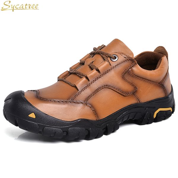 sycatree new autumn winter men's cow leather casual shoes outdoor sneakers waterproof sports shoes men business big plus size 50, Black
sycatree new autumn winter men's cow leather casual shoes outdoor sneakers waterproof sports shoes men business big plus size 50, Black
