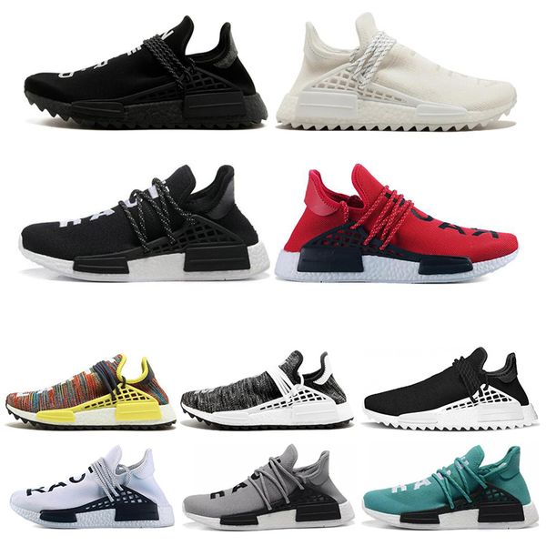 Wholesale Human Race Hu trail pharrell williams men running shoes Nerd black cream Orange mens trainer women sports runner sneakers 36-47
Wholesale Human Race Hu trail pharrell williams men running shoes Nerd black cream Orange mens trainer women sports runner sneakers 36-47