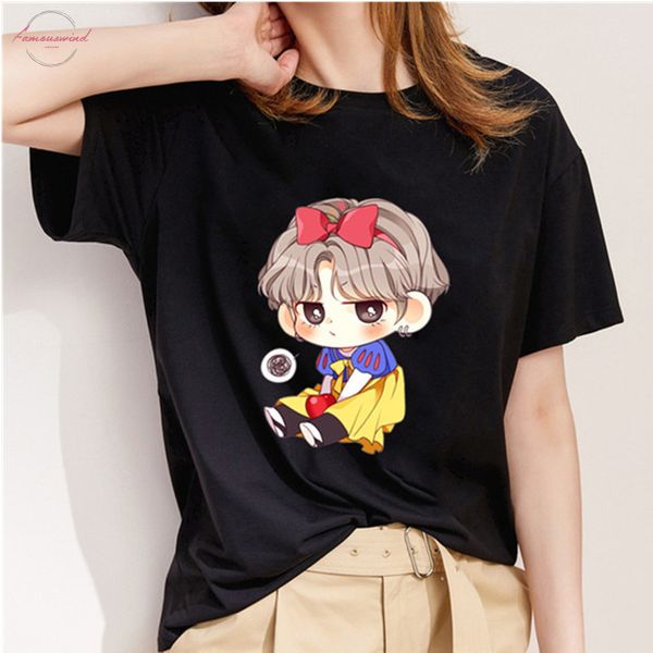 womens bangtan boys printed t shirt ladies korean kpop t shirt women ulzzang harajuku jin suga j hope jimin v jungkook t, White
womens bangtan boys printed t shirt ladies korean kpop t shirt women ulzzang harajuku jin suga j hope jimin v jungkook t, White