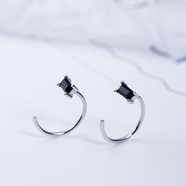 square black zircon earring 100% 925 sterling silver jewelry fashion hypoallergenic hoop earrings for women gift, Golden
square black zircon earring 100% 925 sterling silver jewelry fashion hypoallergenic hoop earrings for women gift, Golden