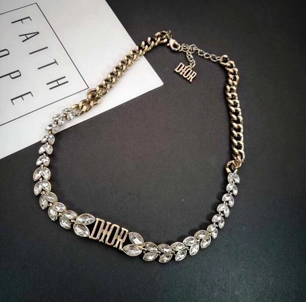 europe and the united states network red with the letter necklace personality retro gold wheat spike type rhinestone necklace metal chain 20, Gray
europe and the united states network red with the letter necklace personality retro gold wheat spike type rhinestone necklace metal chain 20, Gray