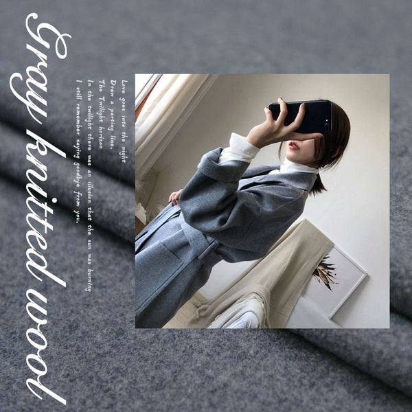 18 autumn winter new 100% wool fabric for women coat suit diy sewing 150cm wide knitted fashion cloth sale pure color, Black;white
18 autumn winter new 100% wool fabric for women coat suit diy sewing 150cm wide knitted fashion cloth sale pure color, Black;white