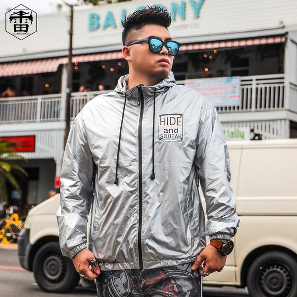 2020 lei hagel autumn and winter new tide brand large size men's jacket plus fat increase fat man trench coat jacket, Black;white
2020 lei hagel autumn and winter new tide brand large size men's jacket plus fat increase fat man trench coat jacket, Black;white