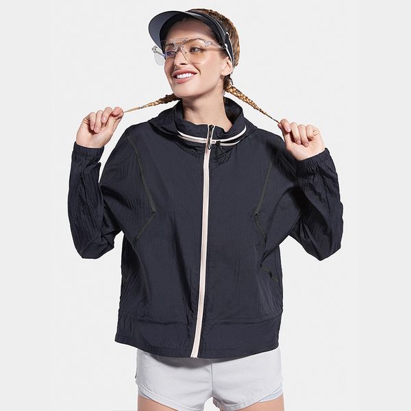 2019 new outdoor women's running jacket hiking windproof stretch jacket skin clothing sun protection clothing, Black;red
2019 new outdoor women's running jacket hiking windproof stretch jacket skin clothing sun protection clothing, Black;red