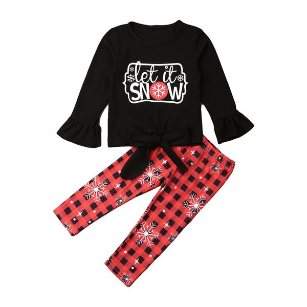 1-6t christmas toddler kid baby girls clothes set long sleeve t-shirt and pants suit xmas cute party club outfits, White
1-6t christmas toddler kid baby girls clothes set long sleeve t-shirt and pants suit xmas cute party club outfits, White