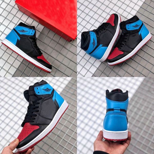 with box new 1 1s mens womens basketball shoes i unc chicago black red blue men designer sports sneakers jumpman des chaussures off
with box new 1 1s mens womens basketball shoes i unc chicago black red blue men designer sports sneakers jumpman des chaussures off