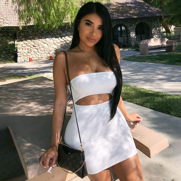 solid color slim bag hip tube strapless sleeveless dress women, Black;gray
solid color slim bag hip tube strapless sleeveless dress women, Black;gray