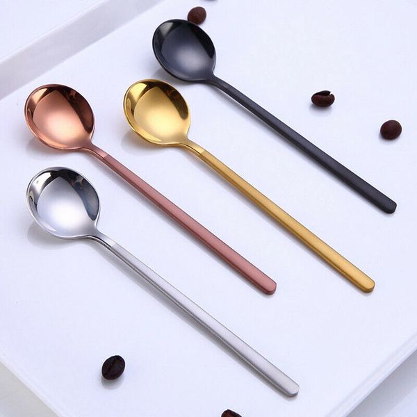 4pcs stainless steel tea stirring spoon titanium-plated rose gold spoon ice cream coffee dessert teaspoon drinkware
4pcs stainless steel tea stirring spoon titanium-plated rose gold spoon ice cream coffee dessert teaspoon drinkware