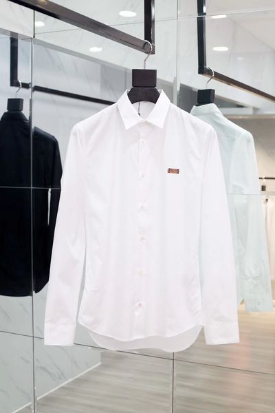 High end men wear hajime orayama co branded bu ine ca ual commuter lim long leeved hirt, White;black
High end men wear hajime orayama co branded bu ine ca ual commuter lim long leeved hirt, White;black