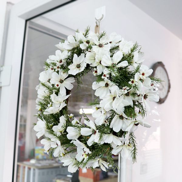 christmas wreath artificial plant rattan circle wall wedding decoration simulation fake flowers garland door hanging for home
christmas wreath artificial plant rattan circle wall wedding decoration simulation fake flowers garland door hanging for home