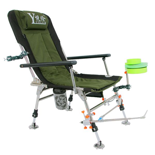 new stainless steel fishing chair multi-function folding fishing chair stool yuelong reclining portable outdoor supplies
new stainless steel fishing chair multi-function folding fishing chair stool yuelong reclining portable outdoor supplies