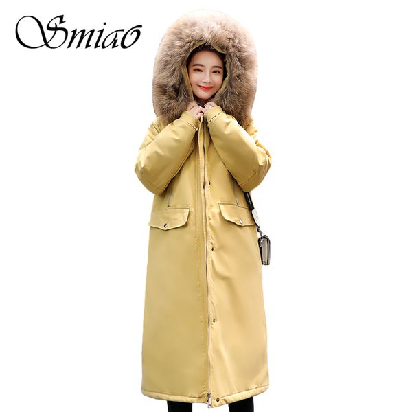 winter women coat jacket 2018 casual winter jacket women big fur collar long parka female thick warm coat outerwear, Black
winter women coat jacket 2018 casual winter jacket women big fur collar long parka female thick warm coat outerwear, Black