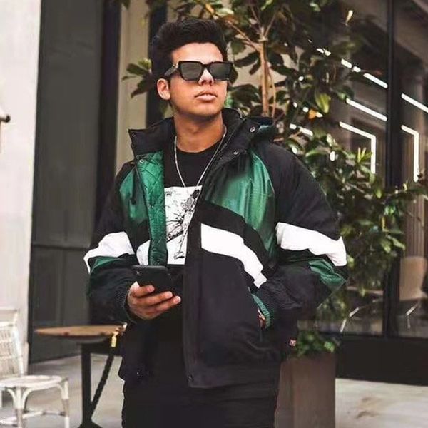 19fw luxury european oversize hooded sport jacket embroidery fashion comfort coat couple women mens designer jacket hfxhjk064, Black;brown
19fw luxury european oversize hooded sport jacket embroidery fashion comfort coat couple women mens designer jacket hfxhjk064, Black;brown