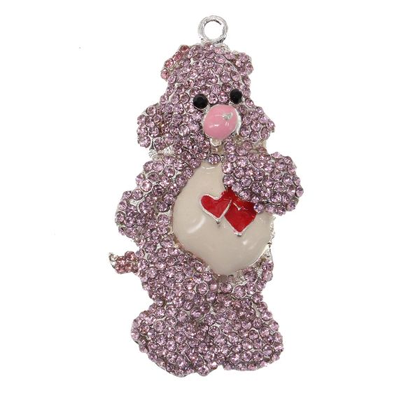 10pcs/lot womens jewelty clear rhinestones animal pendant enamel bear pendant charm for necklace, Silver
10pcs/lot womens jewelty clear rhinestones animal pendant enamel bear pendant charm for necklace, Silver
