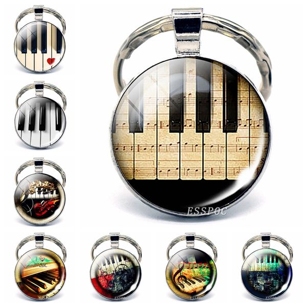 music festival jewelry vintage piano p glass cabochon keychain music accessories handmade gift for pianist piano lovers, Silver
music festival jewelry vintage piano p glass cabochon keychain music accessories handmade gift for pianist piano lovers, Silver