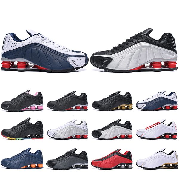 New Classic Shox R4 OG Running Shoes For Men Women Zapatillas Hombre Breathable leather Mens Trainers Designer Athletic Sneakers US 5.5-12
New Classic Shox R4 OG Running Shoes For Men Women Zapatillas Hombre Breathable leather Mens Trainers Designer Athletic Sneakers US 5.5-12
