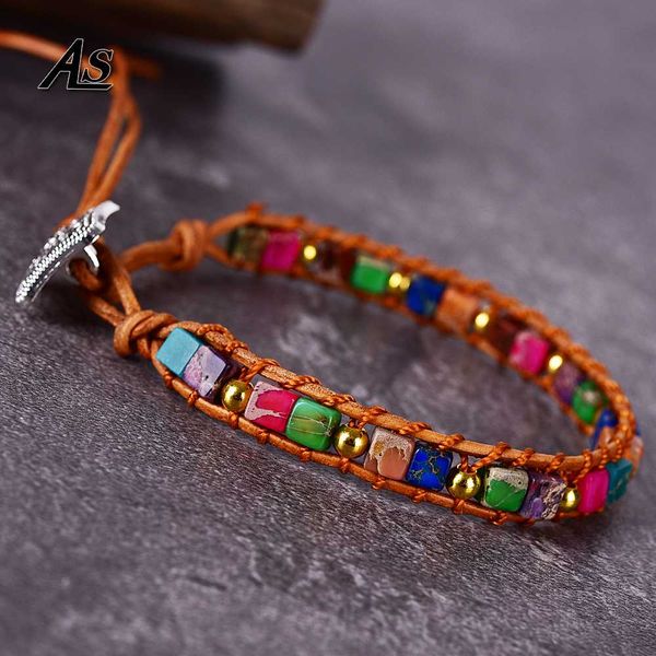 asingeloo 4mm squar emperor natural stonge tyrquoise beads color chakra bracelets for lady women bohemia jewelry, Black
asingeloo 4mm squar emperor natural stonge tyrquoise beads color chakra bracelets for lady women bohemia jewelry, Black