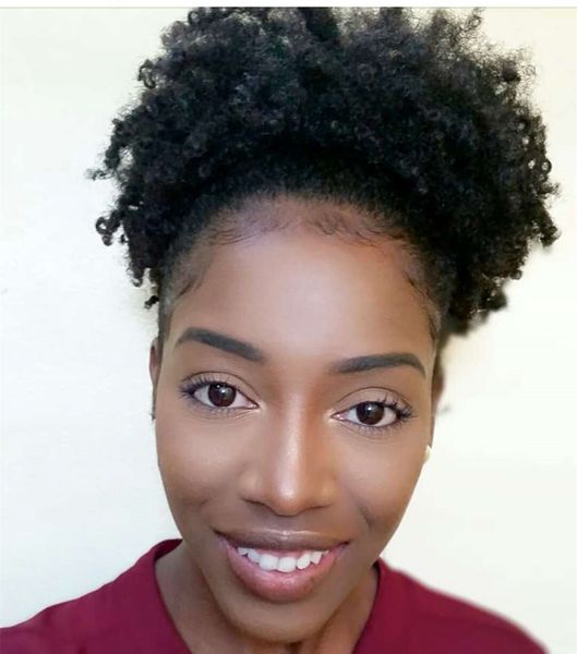 high puff afro curly ponytail drawstring short afro kinky pony tail clip in on human curly hair bun extension made of indian virgin, Black
high puff afro curly ponytail drawstring short afro kinky pony tail clip in on human curly hair bun extension made of indian virgin, Black