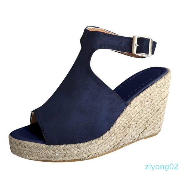 women's sandals ladies fashion solid wedges casual buckle strap roman sandals comfortable women shoes z02, Black
women's sandals ladies fashion solid wedges casual buckle strap roman sandals comfortable women shoes z02, Black
