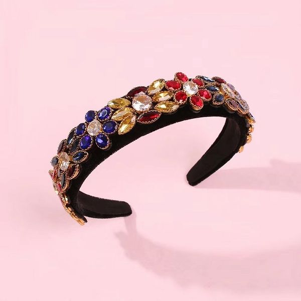 gem flower headbands for women luxury designer baroque colorful bling diamond headband bohemian style hair accessories jewelry love gift, Silver
gem flower headbands for women luxury designer baroque colorful bling diamond headband bohemian style hair accessories jewelry love gift, Silver