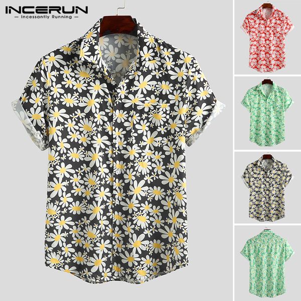 summer men гавайке цветочные печати streetwear turn down воротник chemise с коротким рукавом 2020 повседневный бич блуза incerun, White;black
summer men гавайке цветочные печати streetwear turn down воротник chemise с коротким рукавом 2020 повседневный бич блуза incerun, White;black