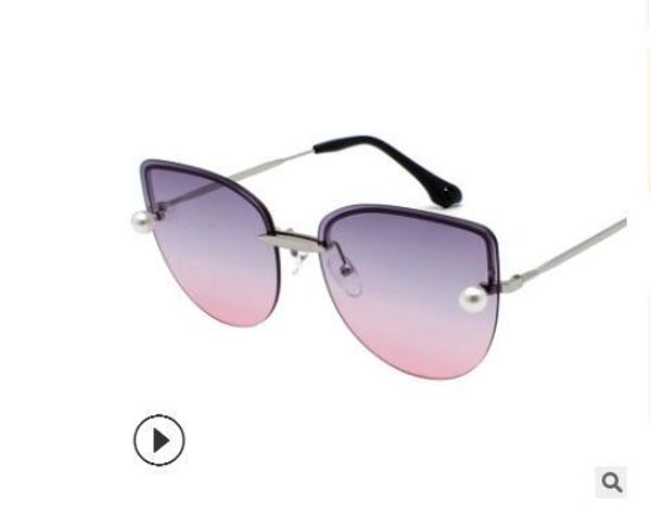 2019 новая женская индивидуальность нерегулярные многосторонние rimless очки дамы красочные трендовые солнцезащитные очки, White;black
2019 новая женская индивидуальность нерегулярные многосторонние rimless очки дамы красочные трендовые солнцезащитные очки, White;black