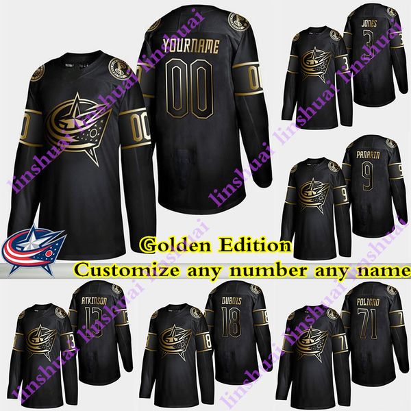 golden edition columbus blue jackets jersey 13 cam atkinson 3 jones 9 artemi panarin foligno customize any number any name hockey jerseys, Black;red
golden edition columbus blue jackets jersey 13 cam atkinson 3 jones 9 artemi panarin foligno customize any number any name hockey jerseys, Black;red