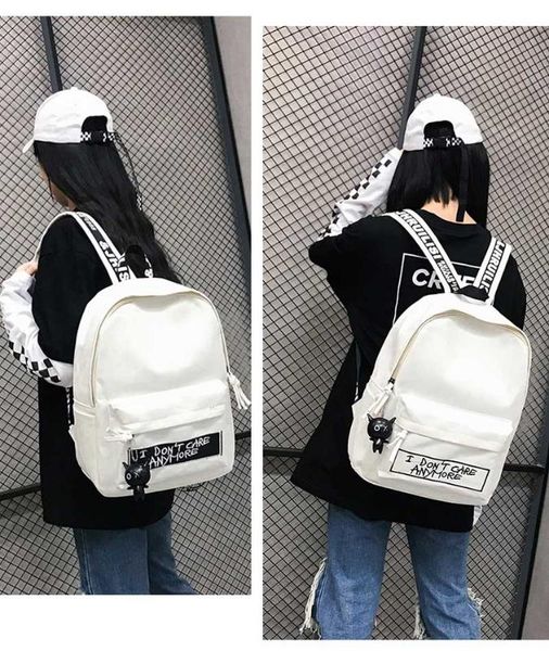 kunzite female fashion bagpack new women canvas backpack ladies doll pendant backpacks shoulder bag harajuku school bags
kunzite female fashion bagpack new women canvas backpack ladies doll pendant backpacks shoulder bag harajuku school bags