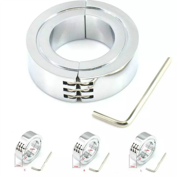 testicles gun metal ball weight sm bondage 3 size choose ball stretchers male toy for cbt games set
testicles gun metal ball weight sm bondage 3 size choose ball stretchers male toy for cbt games set