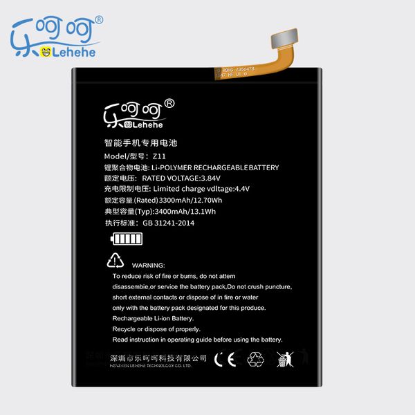 new lehehe battery for zte nubia z11 li3829t44p6h806435 nx531j high capacity 3400mah rechargeable battery tools gifts
new lehehe battery for zte nubia z11 li3829t44p6h806435 nx531j high capacity 3400mah rechargeable battery tools gifts