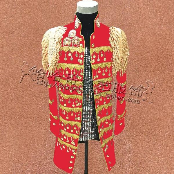 new men sequins metallic performances bar jacket long coat nightclubs fashion slim suits male singer dj stage costumes, Black;brown
new men sequins metallic performances bar jacket long coat nightclubs fashion slim suits male singer dj stage costumes, Black;brown