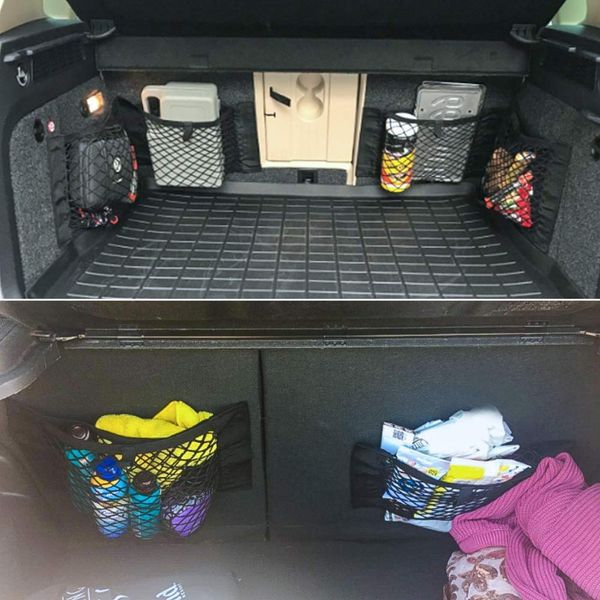moqiu car seat rear back trunk elastic rope net magic sticker cage mesh pocket storage bag organizer auto seat back bag
moqiu car seat rear back trunk elastic rope net magic sticker cage mesh pocket storage bag organizer auto seat back bag