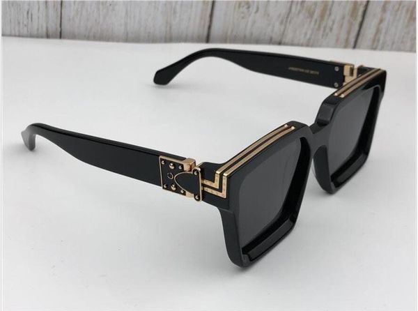 2019 new men brand designer sunglasses 96006 millionaire square frame vintage shiny gold summer uv400 lens style laser logo quality, White;black
2019 new men brand designer sunglasses 96006 millionaire square frame vintage shiny gold summer uv400 lens style laser logo quality, White;black