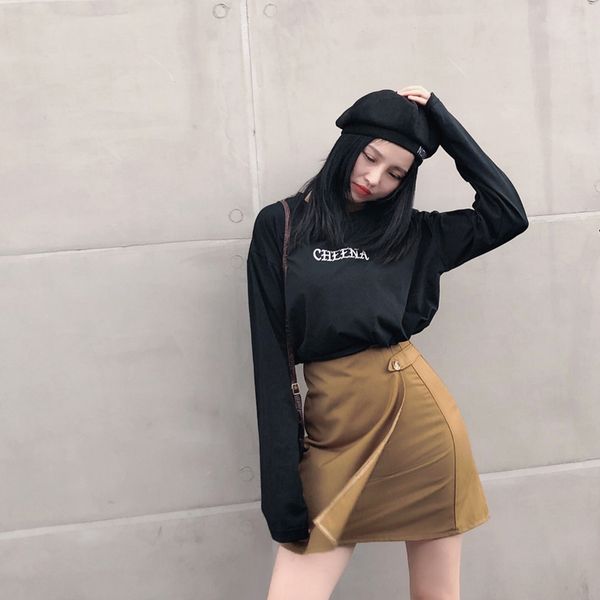 harajuku vintage women irregular casual skirt summer high waist camel solid skirt plus size slim skirts shorts culotte femme, Black
harajuku vintage women irregular casual skirt summer high waist camel solid skirt plus size slim skirts shorts culotte femme, Black