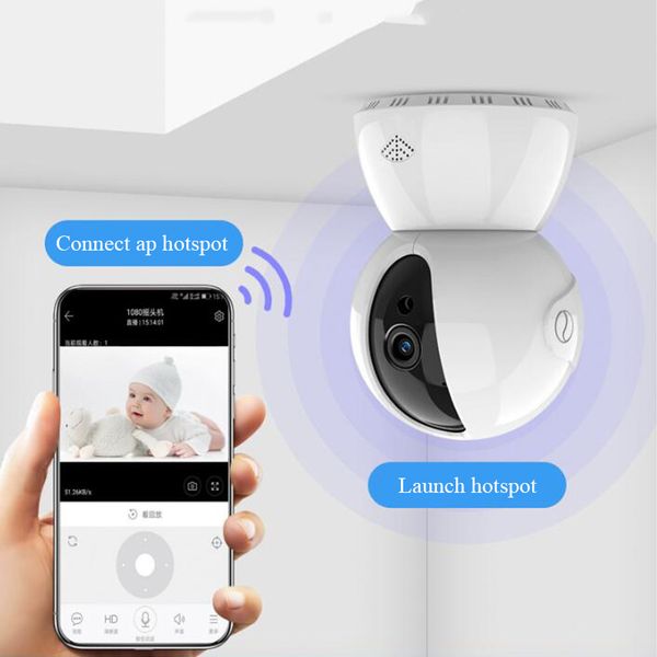 720p 1080p home security wireless camera home smart wifi remote network surveillance camera 360 hd infrared monitor
720p 1080p home security wireless camera home smart wifi remote network surveillance camera 360 hd infrared monitor