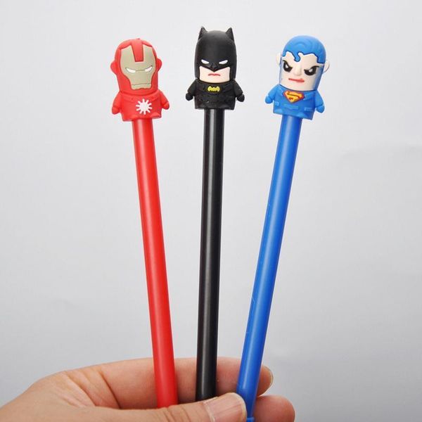 3 pcs set new cool animated cartoon gel pens material escolar stationery canetas escolar school office supplies
3 pcs set new cool animated cartoon gel pens material escolar stationery canetas escolar school office supplies