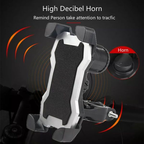 bikight 3.5-6.5in universal bike phone holder 360° rotation shakeproof motorcycle cycling phone support stand with horn
bikight 3.5-6.5in universal bike phone holder 360° rotation shakeproof motorcycle cycling phone support stand with horn