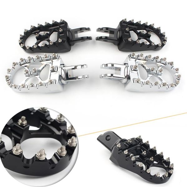 mx style motorcycle footpegs front wide foot peg for softail models 2018-2019 black/chrome cnc aluminum
mx style motorcycle footpegs front wide foot peg for softail models 2018-2019 black/chrome cnc aluminum