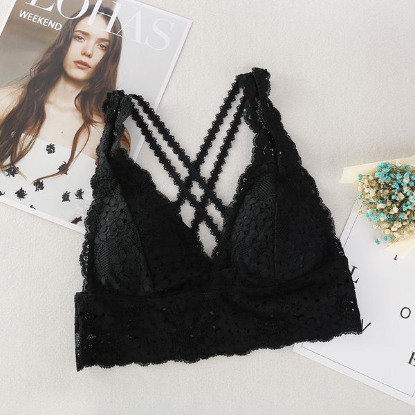beauty padded back bra lace tube underwear woman lace lingerie intimate clothes white tube youngirl bralette, Red;black
beauty padded back bra lace tube underwear woman lace lingerie intimate clothes white tube youngirl bralette, Red;black