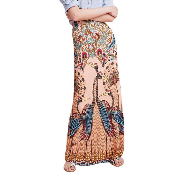 missky spring summer women skirt peacock print skirt full-length high waist fashion female clothes new, Black
missky spring summer women skirt peacock print skirt full-length high waist fashion female clothes new, Black