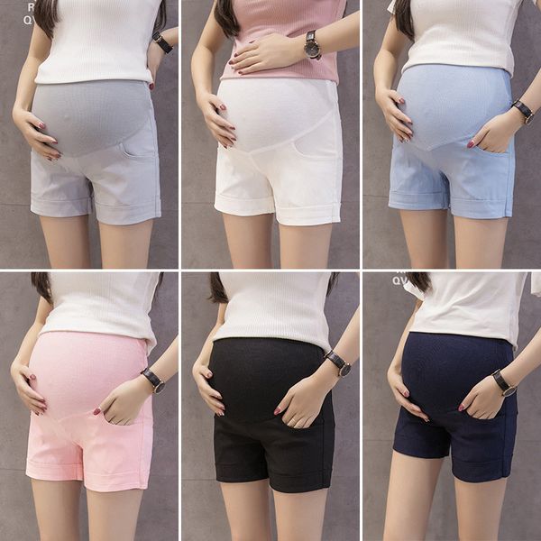 maternity bottoms short pants pregnancy shorts 2021 summer loose high waist elastic pregnant women belly, White
maternity bottoms short pants pregnancy shorts 2021 summer loose high waist elastic pregnant women belly, White