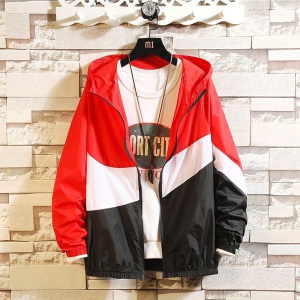 summer hooded jacket chaqueta hombre streetwear windbreaker casual male sun protection clothing fashion splice thin jackets men, Black;brown
summer hooded jacket chaqueta hombre streetwear windbreaker casual male sun protection clothing fashion splice thin jackets men, Black;brown