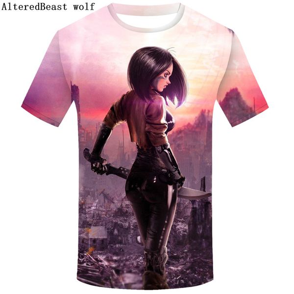 brand alita battle angel t shirt harajuku 3d t-shirt anime men t shirt funny shirts hip hop 2019 japanese mens clothes, White;black
brand alita battle angel t shirt harajuku 3d t-shirt anime men t shirt funny shirts hip hop 2019 japanese mens clothes, White;black