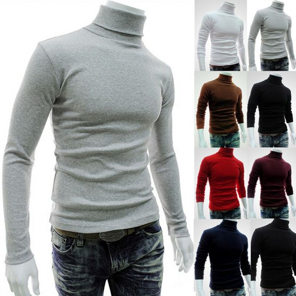 fashion casual men's autumn winter warm cotton blend high neck pullover jumper solid sweater turtleneck, White;black
fashion casual men's autumn winter warm cotton blend high neck pullover jumper solid sweater turtleneck, White;black
