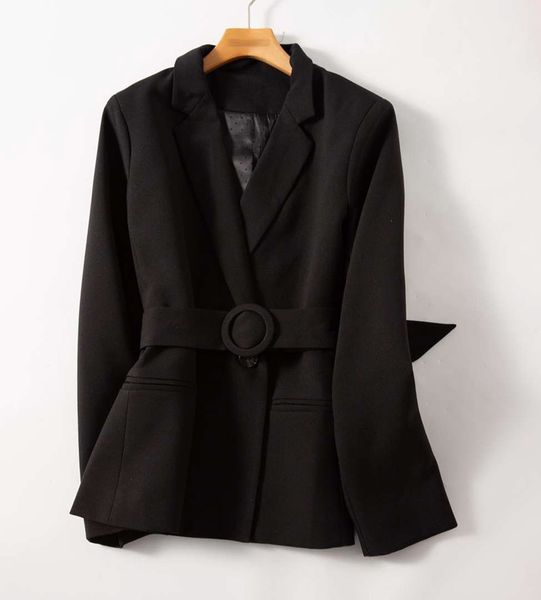 2020 новый черный женские blazer v-образным вырезом тонкий дамы офис пальто одна кнопка костюм женский пиджак топ с поясом, White;black
2020 новый черный женские blazer v-образным вырезом тонкий дамы офис пальто одна кнопка костюм женский пиджак топ с поясом, White;black