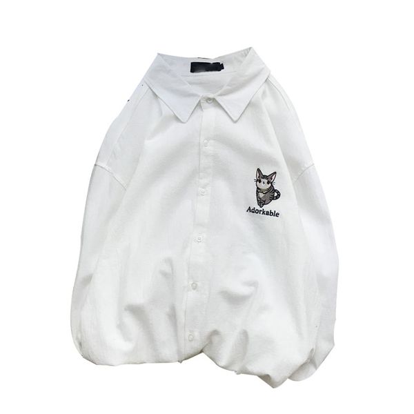 spring new print long-sleeved men's korean version of the trend handsome shirt striped japanese clothes camiseta hombre 70b0631, White;black
spring new print long-sleeved men's korean version of the trend handsome shirt striped japanese clothes camiseta hombre 70b0631, White;black
