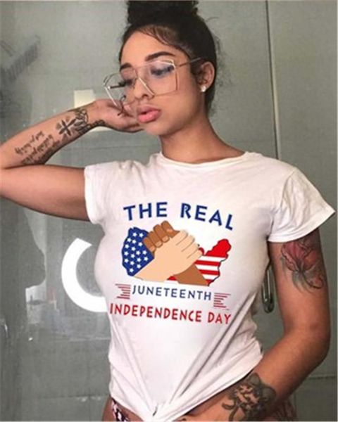 american independence day women t-shirt fashion new lips printing loose tee summer designer female round neck short sleeve tshirt, White
american independence day women t-shirt fashion new lips printing loose tee summer designer female round neck short sleeve tshirt, White