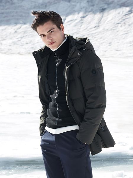 winter thicken down jacket for men hooded down coat warm outwear mid-long regular waterproof six colors, Black
winter thicken down jacket for men hooded down coat warm outwear mid-long regular waterproof six colors, Black